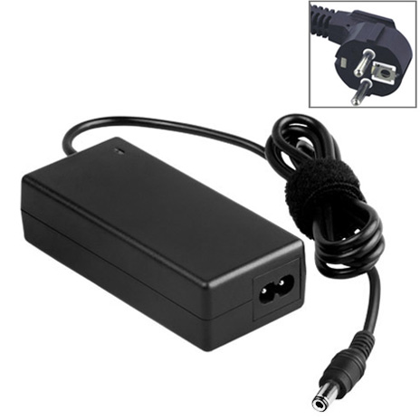 EU Plug AC Adapter 15V 3A 45W for Toshiba Laptop, Output Tips: 6.3x3.0mm